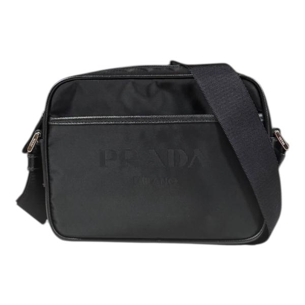 プラダ ショルダーバッグ ナイロン 2VH144 ブラック レディース PRADA 中古 美品
