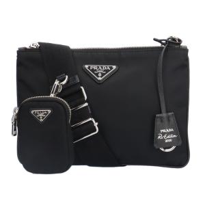 プラダ リエディション2000 ショルダーバッグ ナイロン 1BH046 ブラック ユニセックス PRADA 中古 美品｜rk-y