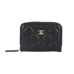 シャネル クラシックジップコインパース コインケース キャビアスキン A84511 レディース CHANEL 中古｜rk-y