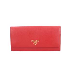 プラダ サフィアーノ 長財布 レザー 1MH132 レディース PRADA 中古｜rk-y