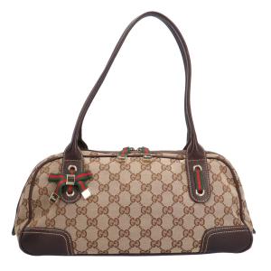 グッチ シェリー ショルダーバッグ GGキャンバス ベージュ GUCCI 中古｜rk-y