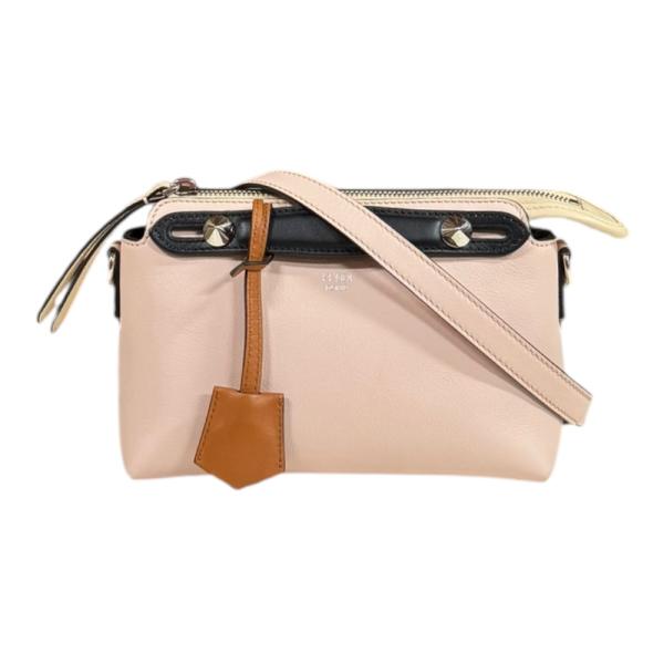フェンディ バイザウェイミニ ショルダーバッグ レザー 8BL145 ピンク レディース FENDI...