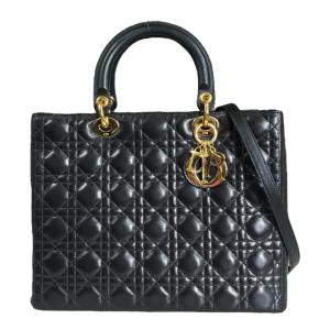 ディオール レディディオール スモール カナージュ ショルダーバッグ