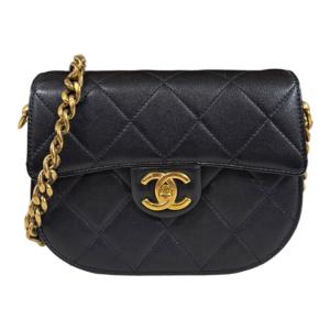 キャビアスキン シャネル CHANEL ダイアナ 22 シングルフラップ