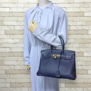 エルメス バーキン30 ハンドバッグ トゴ ネ...の詳細画像1