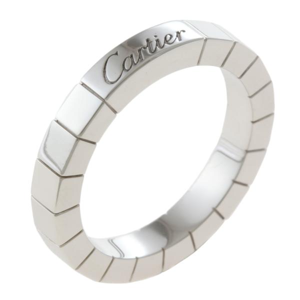カルティエ CARTIER ラニエール ＃49 リング 指輪 9号 18金 K18ホワイトゴールド ...