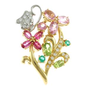 ジュエリー工房アトラス ピンブローチ ラペルピン ダイヤモンド