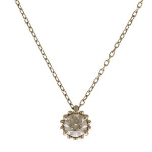 カシケイ ダイヤモンド ソリティア ネックレス Pt900 Pt850 Kashikey  