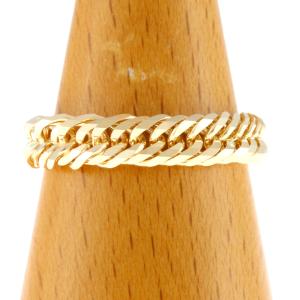 tomatosarada 喜平 リング 18金 K18 トリプル 12面 喜平 リング 17号