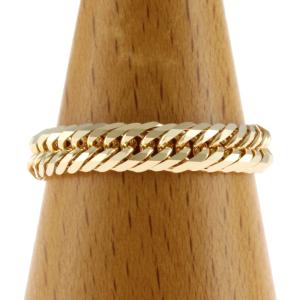 喜平リング 18金 喜平 トリプル12面 4.5ミリ幅 23号 21号 19号 17号 15