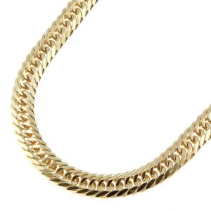 喜平 ネックレス K18 トリプル 12面 50g 50cm 造幣局検定マーク(ホール