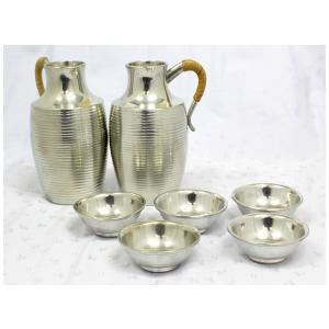 大阪錫器 酒器 酒タンポ ちろり 錫製 タンポ 1.0合 180ml 10-9-2 ta