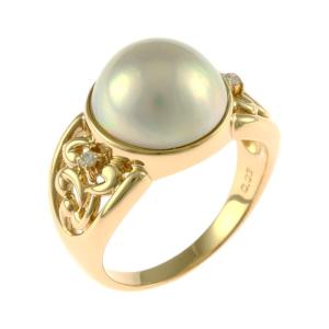 TIFFANY&Co.（ティファニー） ノット リング 指輪 8号 18金 K18ピンク
