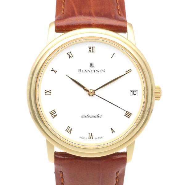 ブランパン ヴィルレ 腕時計 18金 B1151 1418 55 自動巻き メンズ 1年保証 中古 ...