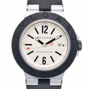 L*2様 ブルガリ　アルミニウム　AL32A 腕時計 BVLGARI ジャンク品 BVLGARI（ブルガリ） アルミニウム 32mm デイト シルバー文字盤 ユニ