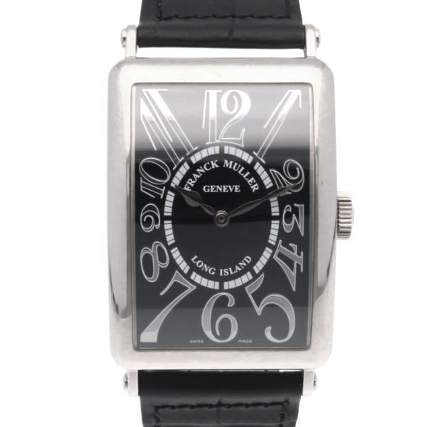 フランクミュラー ロングアイランド 腕時計 時計 18金 K18ホワイトゴールド 1200SC 自動...