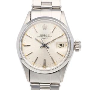 ロレックス デイト 腕時計 時計 ステンレススチール 6516 自動巻き レディース 1年保証 ROLEX 中古｜rk-y