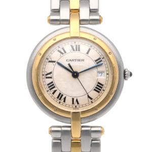 カルティエ パンテールLM  腕時計 時計 ステンレススチール クオーツ ユニセックス 1年保証 CARTIER 中古｜rk-y