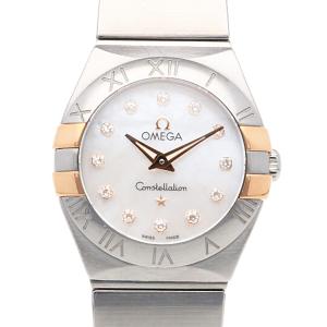 オメガ コンステレーション 腕時計 時計 ステンレススチール 12320246055005 クオーツ レディース 1年保証 OMEGA 中古｜rk-y