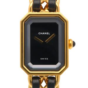 シャネル プルミエール M 腕時計 時計 GP H0001 クオーツ レディース 1年保証 CHANEL 中古｜rk-y