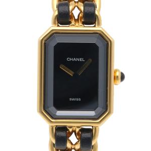 シャネル プルミエール M 腕時計 時計 GP H0001 クオーツ レディース 1年保証 CHANEL 中古｜rk-y