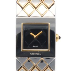 マトラッセ CHANEL シャネル ベゼルダイヤ H0489 レディース クォーツ
