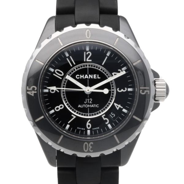 シャネル J12 腕時計 時計 セラミック 自動巻き メンズ 1年保証 CHANEL 中古