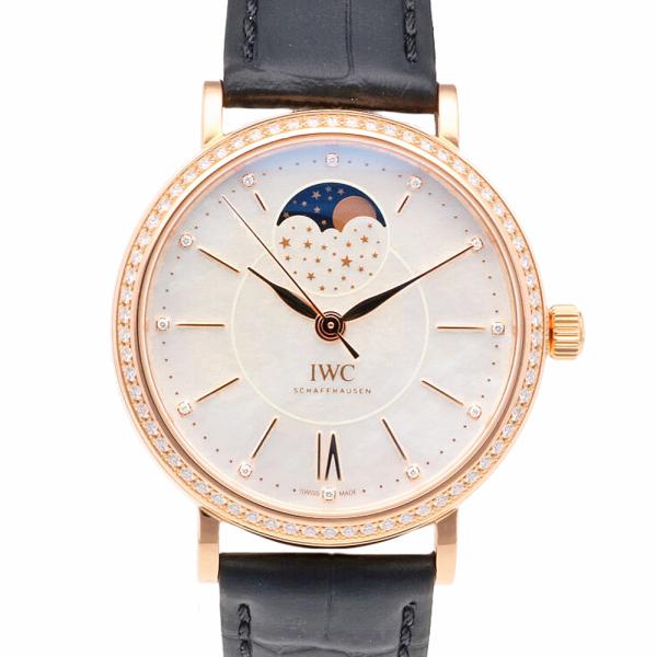 アイダブリューシー シャフハウゼン IWC SCHAFFHAUSEN ポートフィノ 腕時計 18金 ...