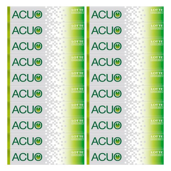 ロッテ ACUO グリーンミント 14粒×20個