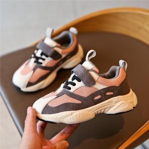 キッズスニーカーダッドスニーカー子供靴女の子男の子運動スポーツシューズアウトドア通気厚底マジックテープランニング｜rl-select