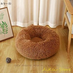 ペットベッド 猫 べッド犬ベッド 秋冬用 ラウ...の詳細画像5