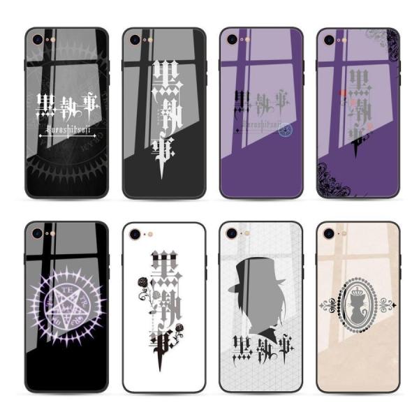 【特価】黒執事 スマホケース iphone14ケース 携帯カバー 強化ガラス レンズ保護 摩損防止 ...