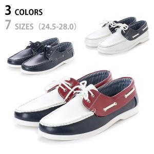 メンズ デッキシューズ モカシン ドライビングシューズ