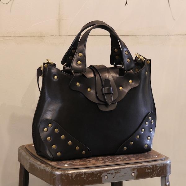 early HOLLYWOOD バッグ EH-MONROE サドルレザー   ショルダーベルト付 ミ...