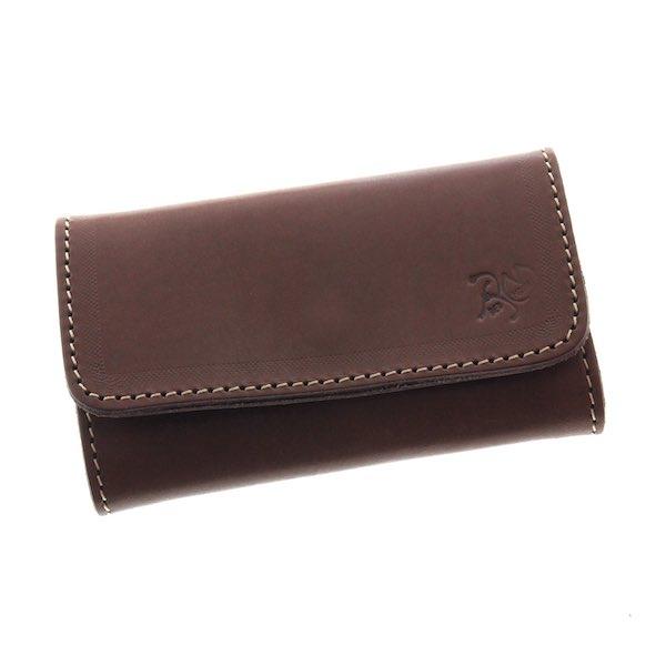REDMOON キーケース「M-KC1-MID」MIDLINE ドラムレザー