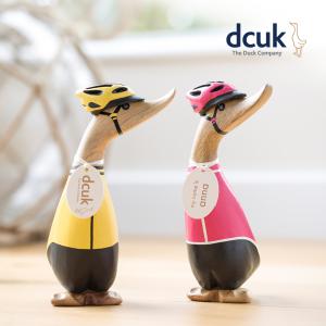 【DCUK】Cyclist Duckling 全4色  サイクリング 置物 イギリス インテリア雑貨｜rmjapan