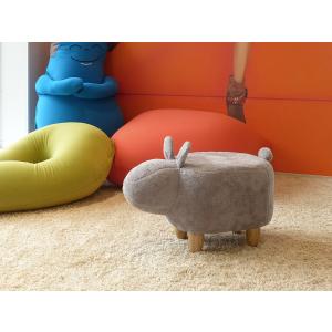 アニマルスツール ラビット 全2色 インテリア オットマン