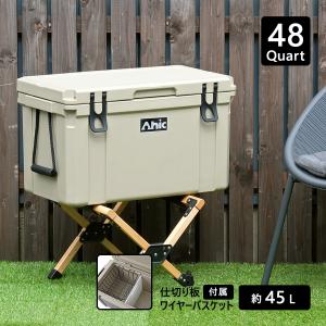 Ahic クーラーボックス / 48 Quart　約45L ハードクーラー キャンプ ピクニック アウトドア｜rmjapan