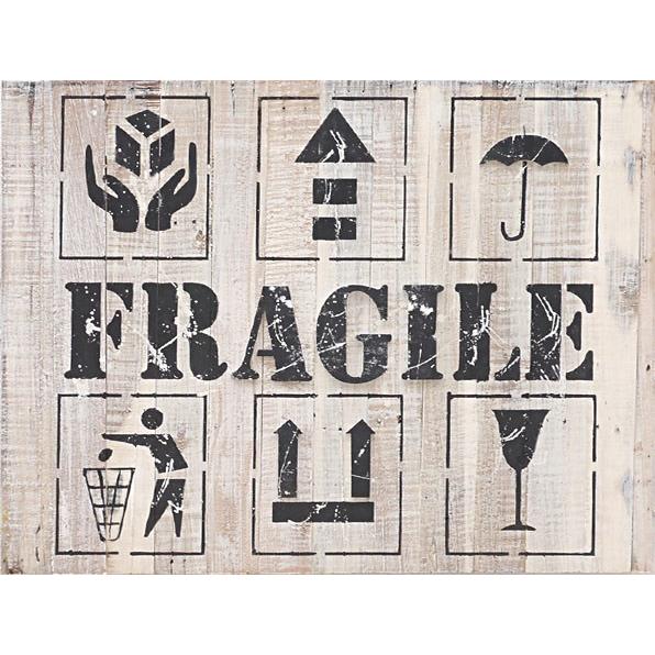 ウッドサインボード Art.07 FRAGILE