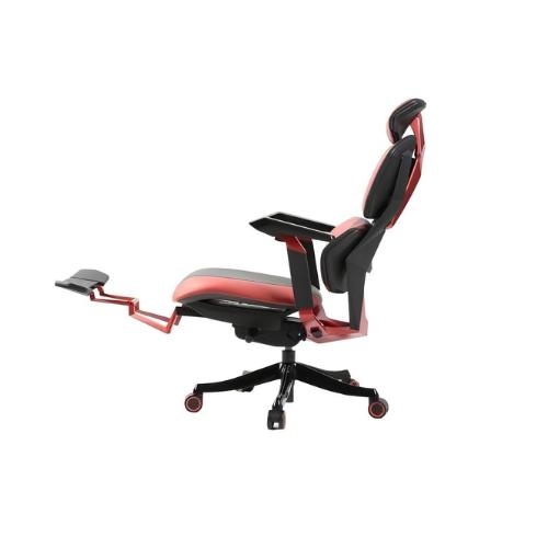 TRYFORCE TG-01 ゲーミングチェア フットレスト付き- レッド