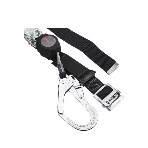 在庫あり 藤井電工 新規格 胴ベルト型安全帯 ワンハンドリトラ 黒 Mサイズ TB-ORN-599-...