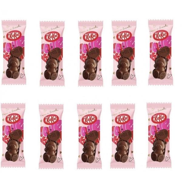 ネスレ キットカット ハートフルベアー 10個 バラ KitKat