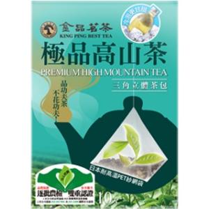 《金品茗茶》 極品高山茶 三角立體茶包（プレミアム高山茶 三角ティーバッグ）（4ｇ×10袋） 《台湾...