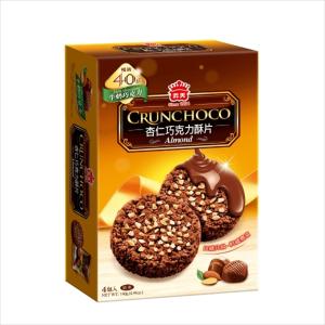 《義美》杏仁巧克力酥片(牛乳巧克力)(140g)...の商品画像