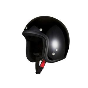 バイクパーツセンター バイクヘルメット ジェット ブラック 7504 FREE