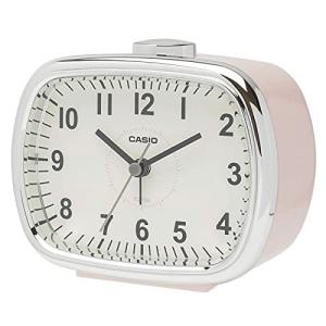 CASIO 目覚まし時計 ピンク アナログ ライト 付き レトロ TQ-159-4JF