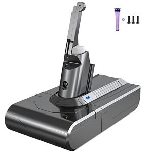 YABER ダイソンV8 バッテリー だいそんそうじき SV10 バッテリー 4600mAh大容量 ネジ3個付き PSE CE認証済み V8 F