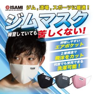 スポーツマスク  イサミ ジムマスク 大人用 子供用　呼吸しやすいエアポケット付き　洗濯可能