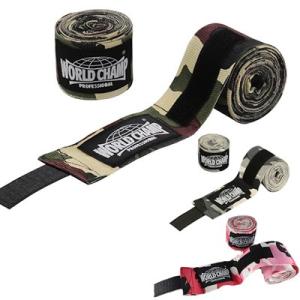 ボクシングバンテージ　非伸縮　迷彩柄　3.5M   カッコいいバンテージ　