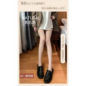 3足組美脚素肌感耐久 通気性 レディーストッキ...の詳細画像2